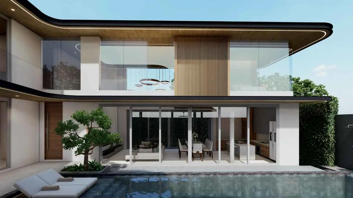 Interior view of Private 5-Bedroom Pool Villa for Sale in Nature's Rest - Cherngtalay, Phuket