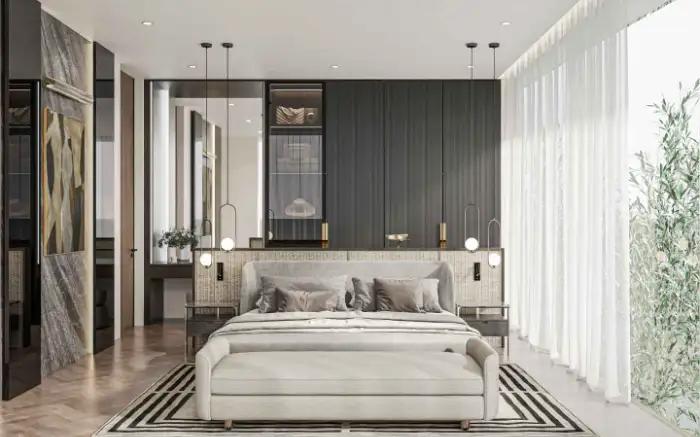Interior view of 4-Bedroom Pool Villa for Sale at Nature's Rest - Cherngtalay, Phuket