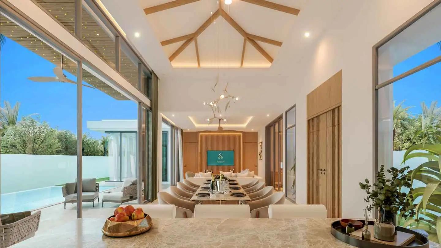 Interior view of 3 Bedroom Villa for Sale in Ozone Campus, Thalang - Next to UWC International School