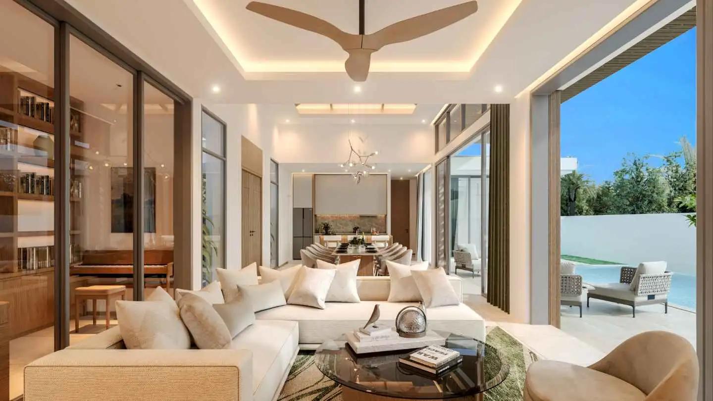 Interior view of 3 Bedroom Villa for Sale in Ozone Campus, Thalang - Next to UWC International School