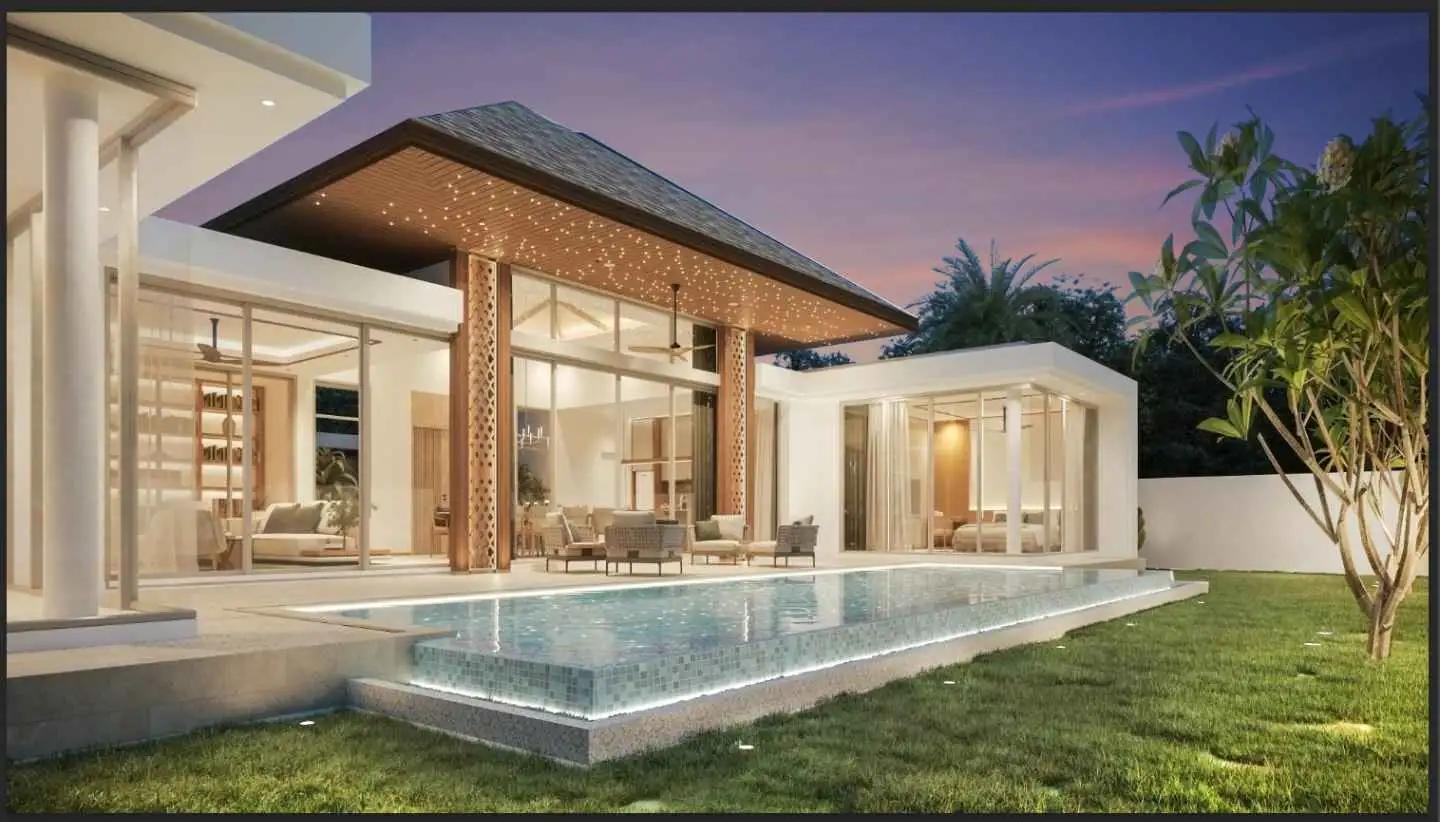 Interior view of 3 Bedroom Villa for Sale in Ozone Campus, Thalang - Next to UWC International School