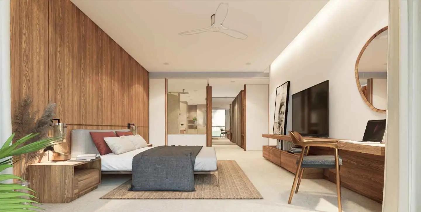 Interior view of Kiara Reserve - 3 Bedroom Apartment