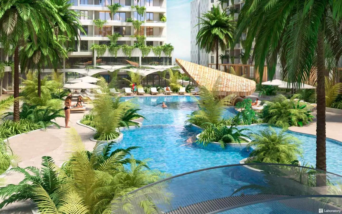 Exterior view of Layan Green Park - 2 Bedroom Duplex
