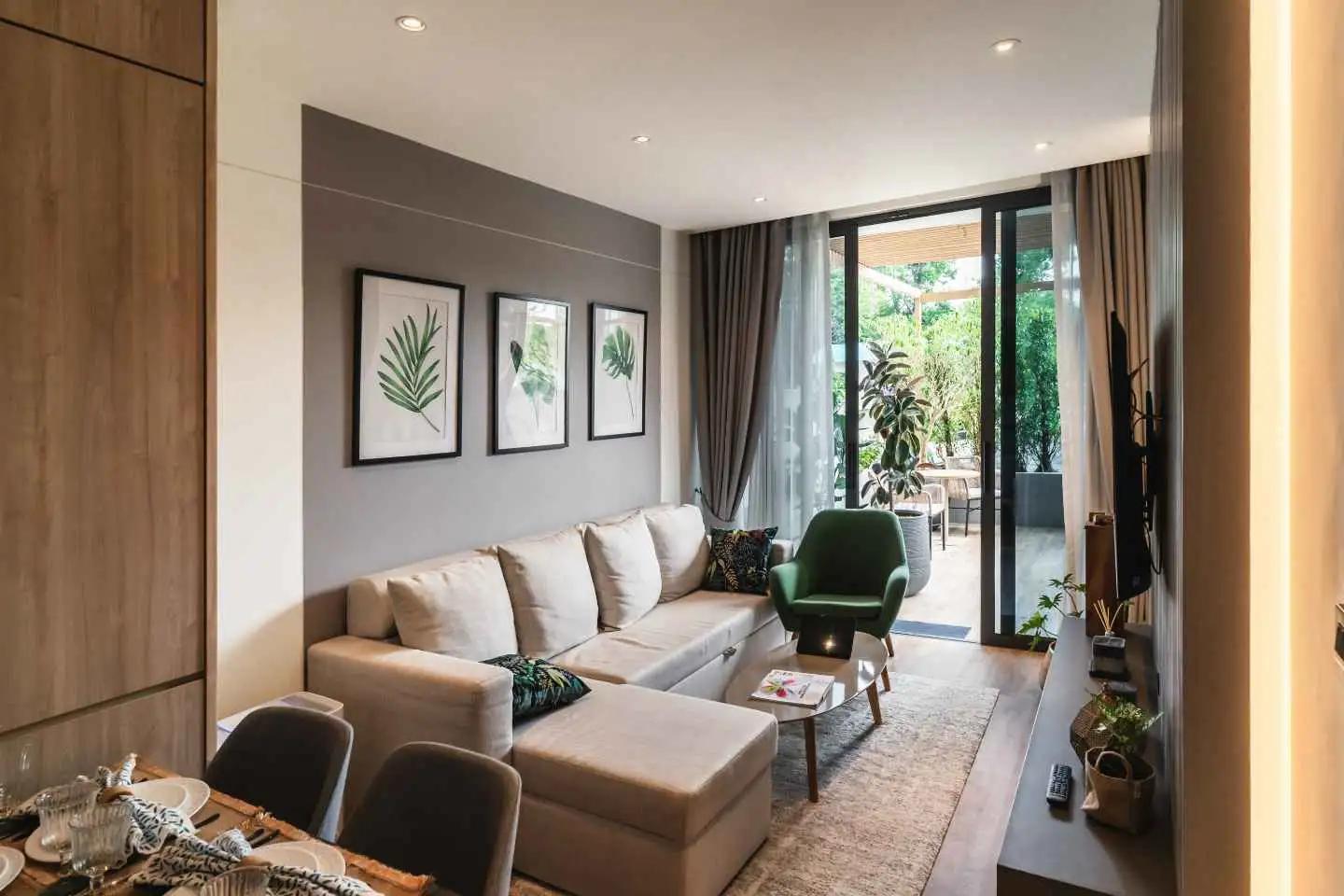 Exterior view of Layan Green Park - 1 Bedroom