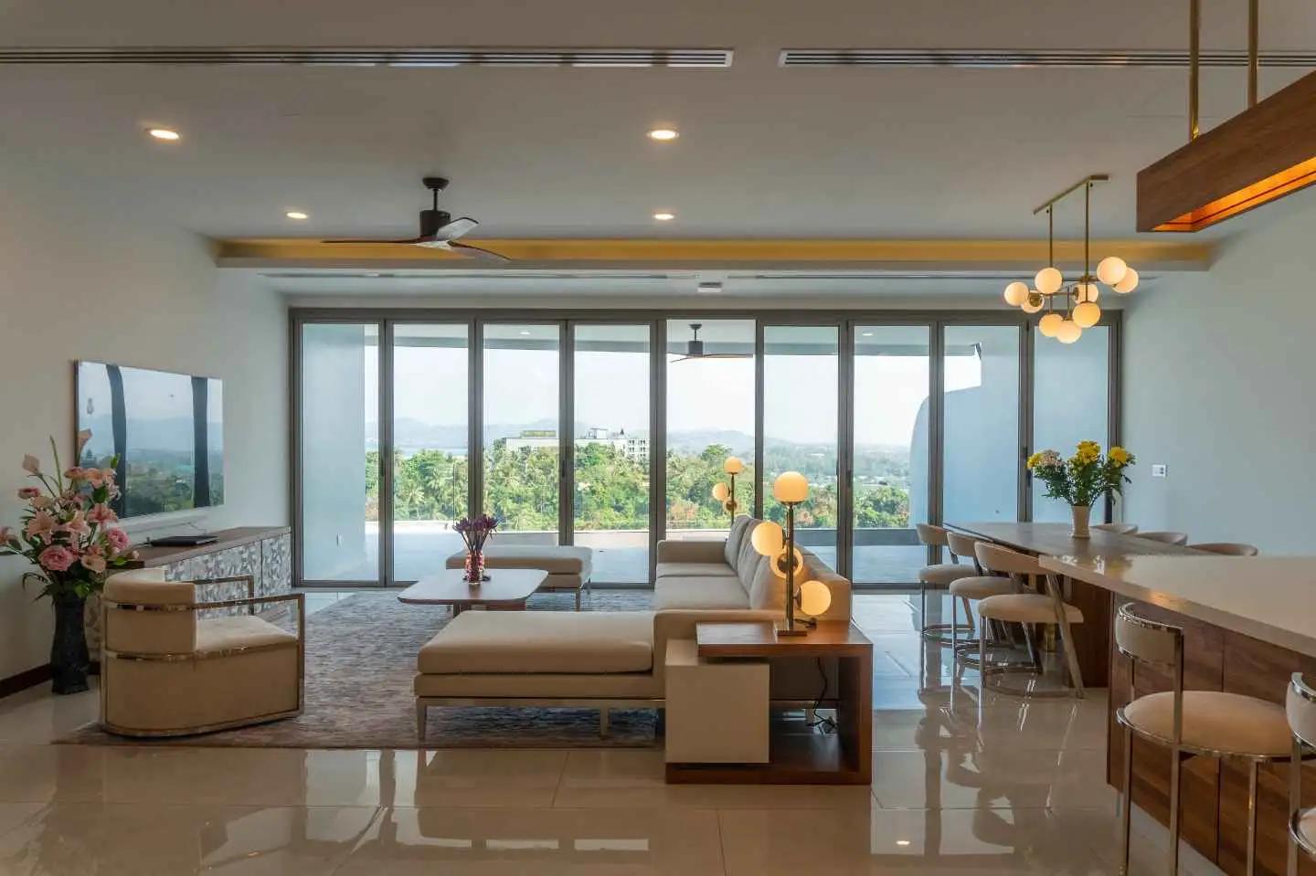 Exterior view of Luxury 2 Bed Sea View Private Pool Condo for Sale in Andamaya Surin