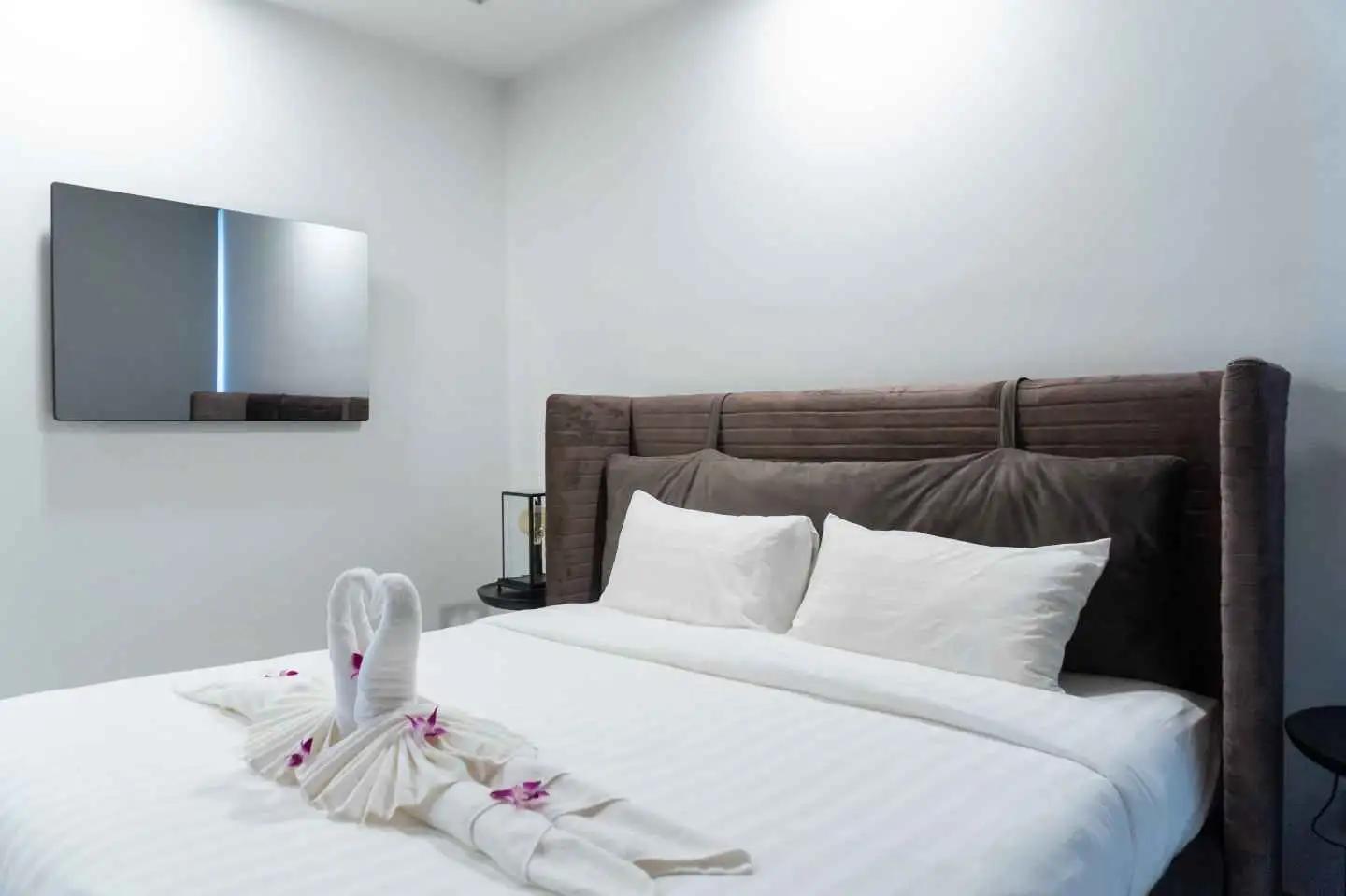 Exterior view of Luxury 2 Bed Sea View Private Pool Condo for Sale in Andamaya Surin