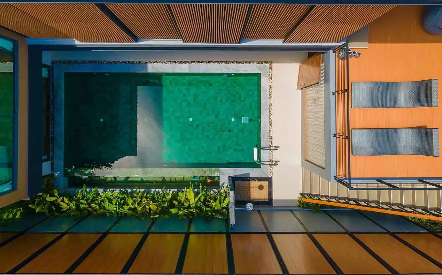 Interior view of 3-Bedroom Pool Villa for Sale in Le Villas & Residence Lake in Layan