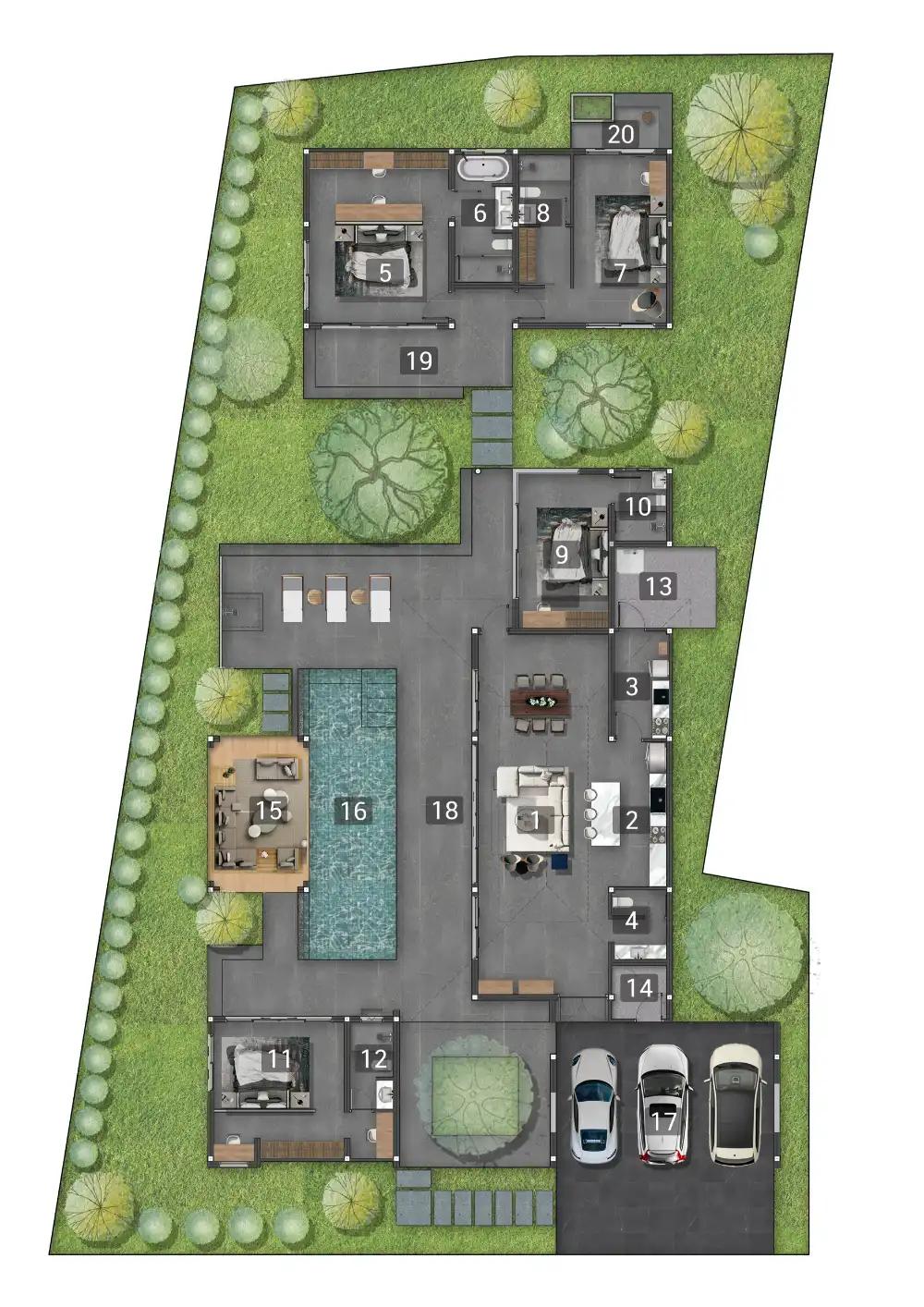 Exterior view of Mouana Breeze - Mai Khao - Type A