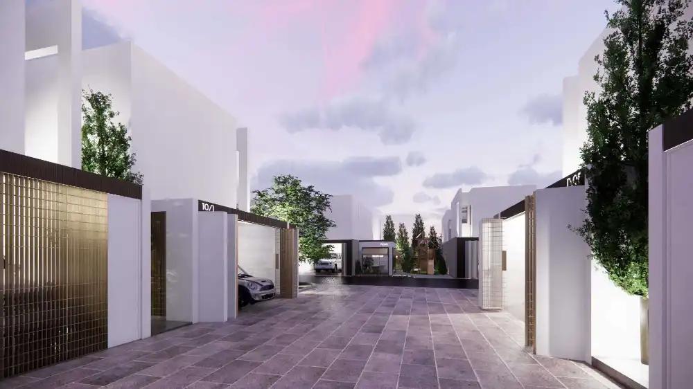 Exterior view of Prime Villas - Corner Plot