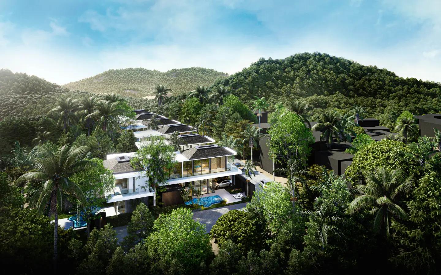 Interior view of Aileen Villas Layan - 3 Bedroom - Type A