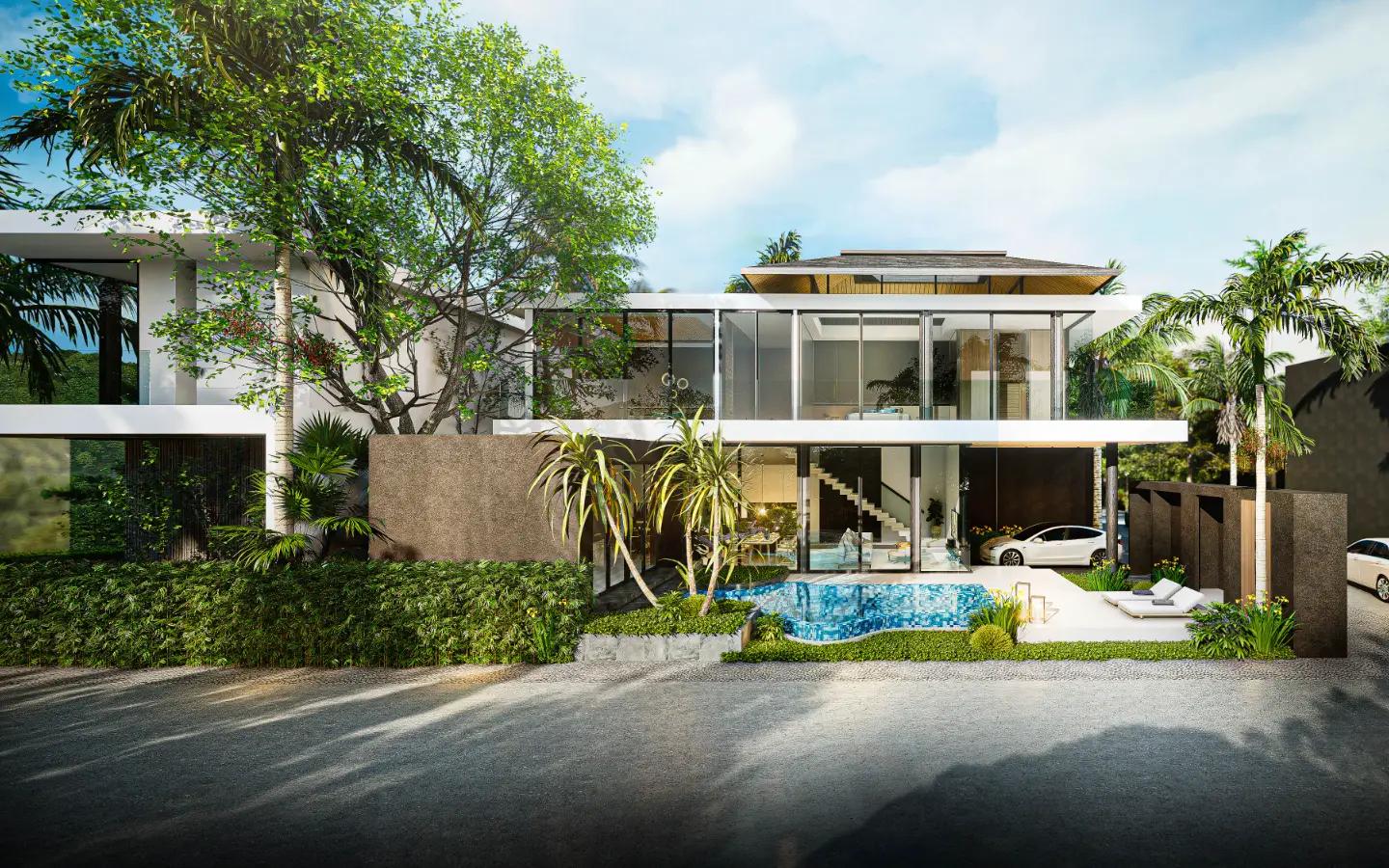 Interior view of Aileen Villas Layan - 3 Bedroom - Type A