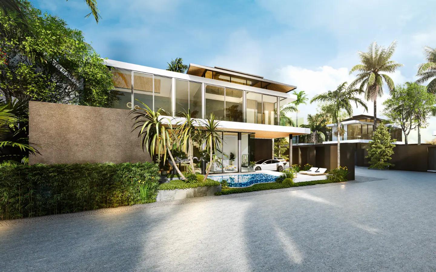 Interior view of Aileen Villas Layan - 3 Bedroom - Type A