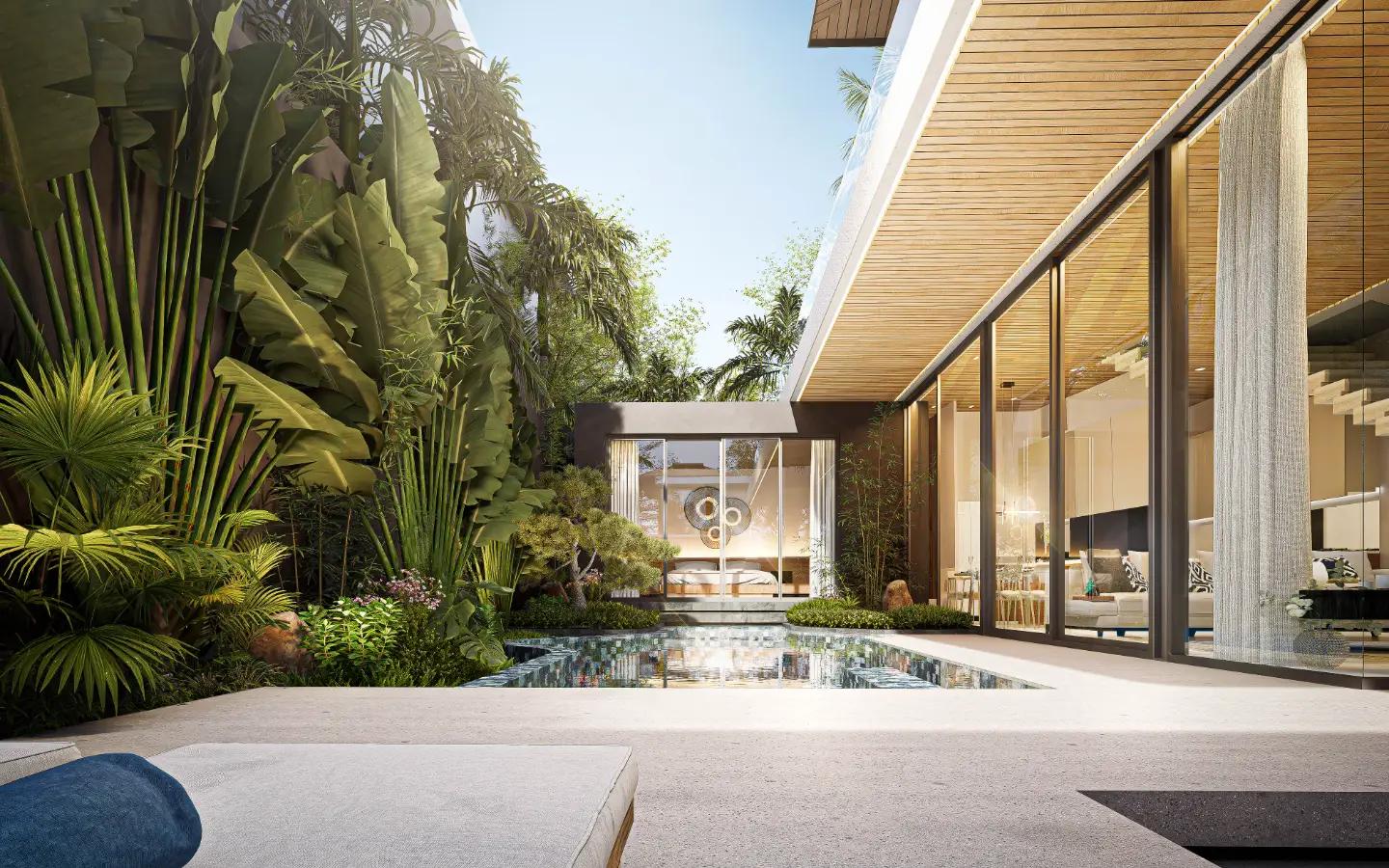 Interior view of Aileen Villas Layan - 3 Bedroom - Type A