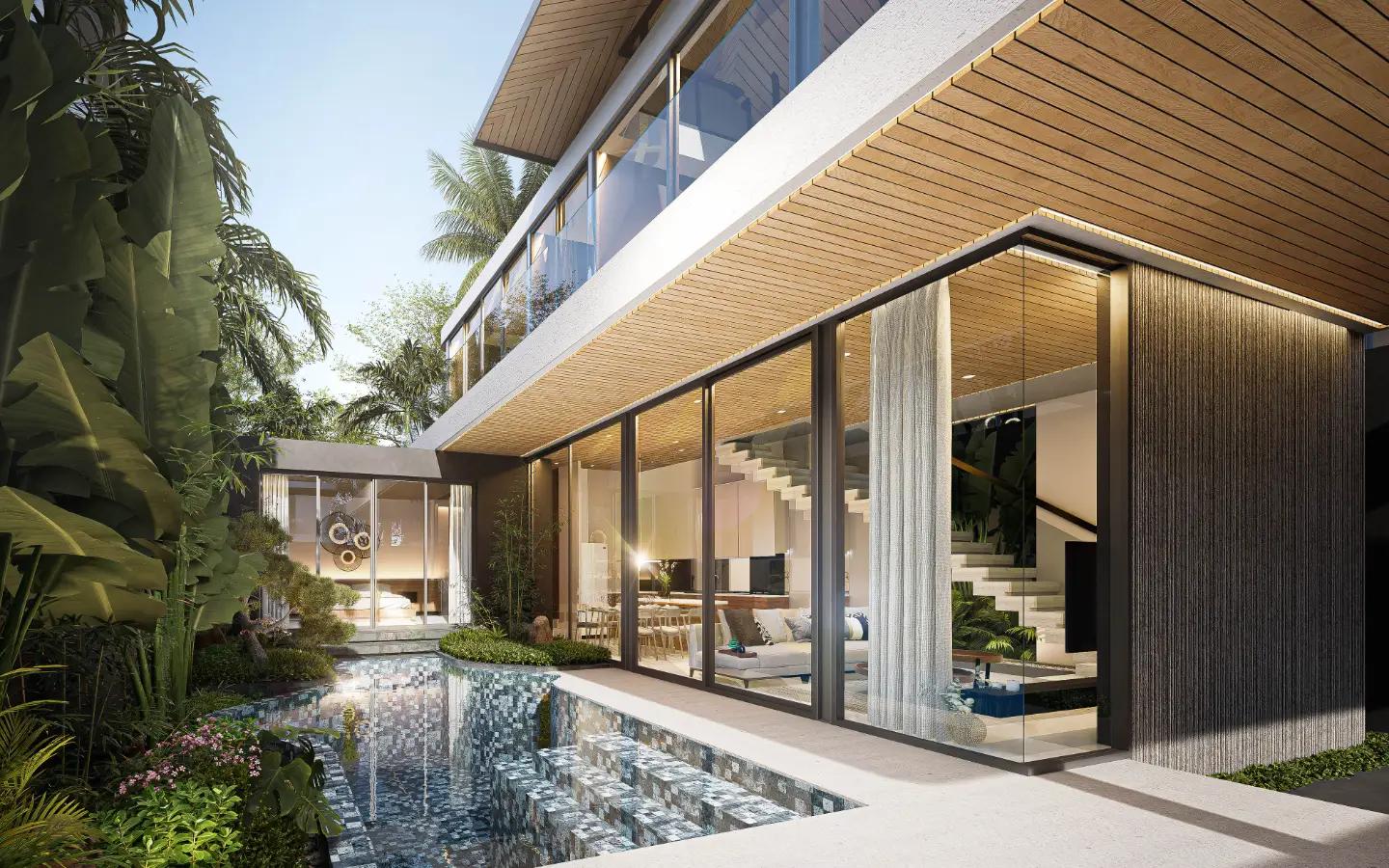 Interior view of Aileen Villas Layan - 3 Bedroom - Type A