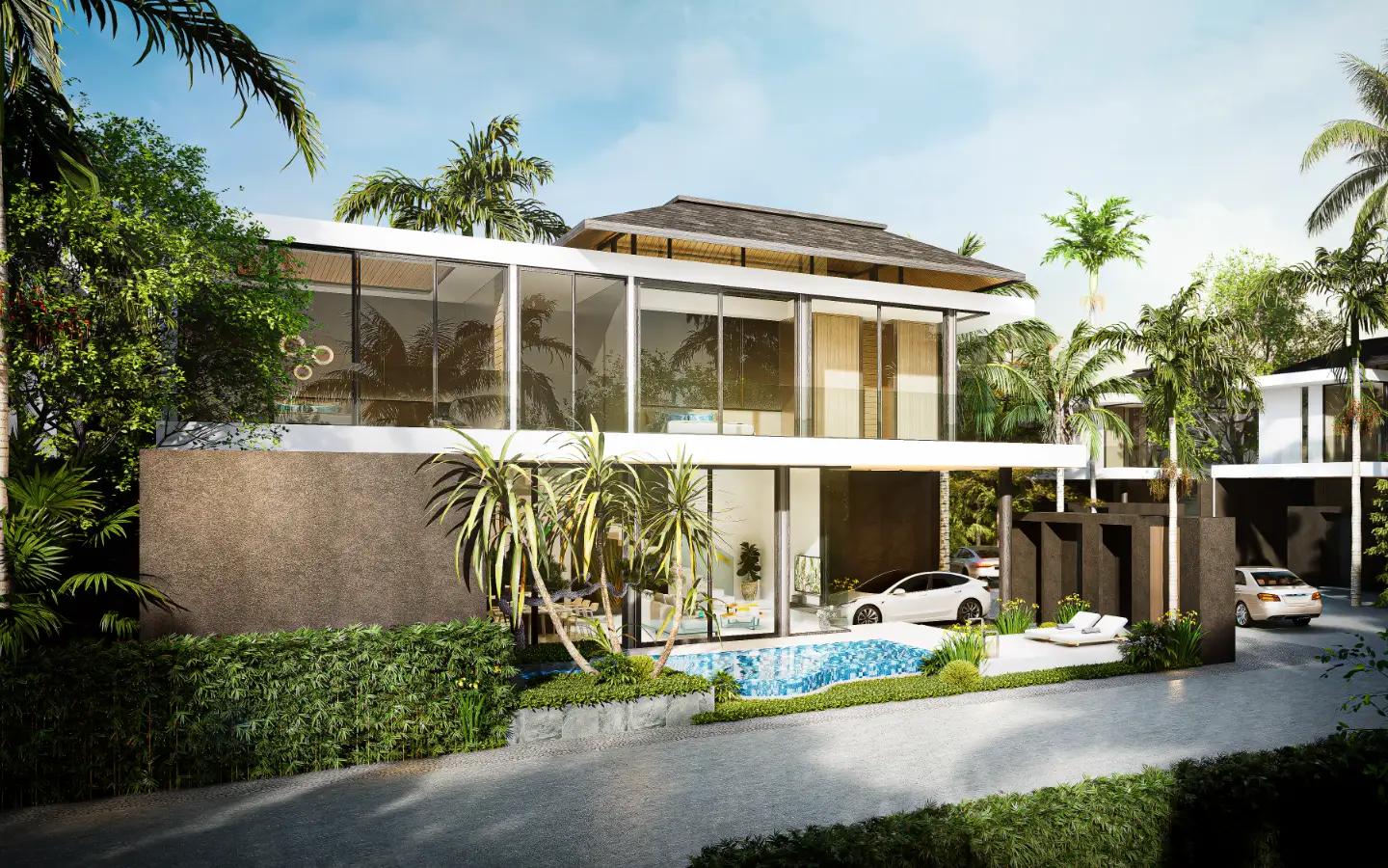 Interior view of Aileen Villas Layan - 3 Bedroom - Type A