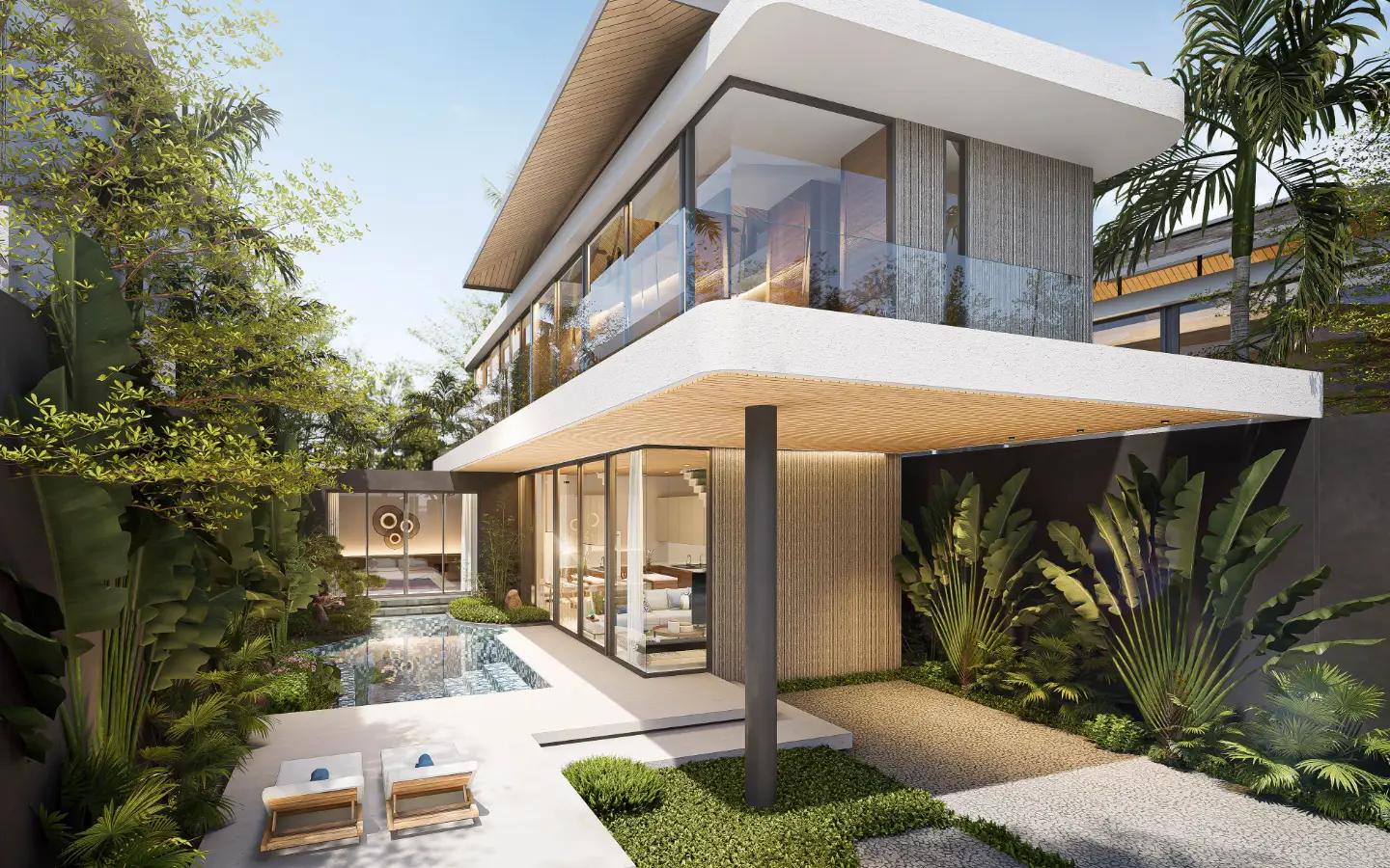 Interior view of Aileen Villas Layan - 3 Bedroom - Type A
