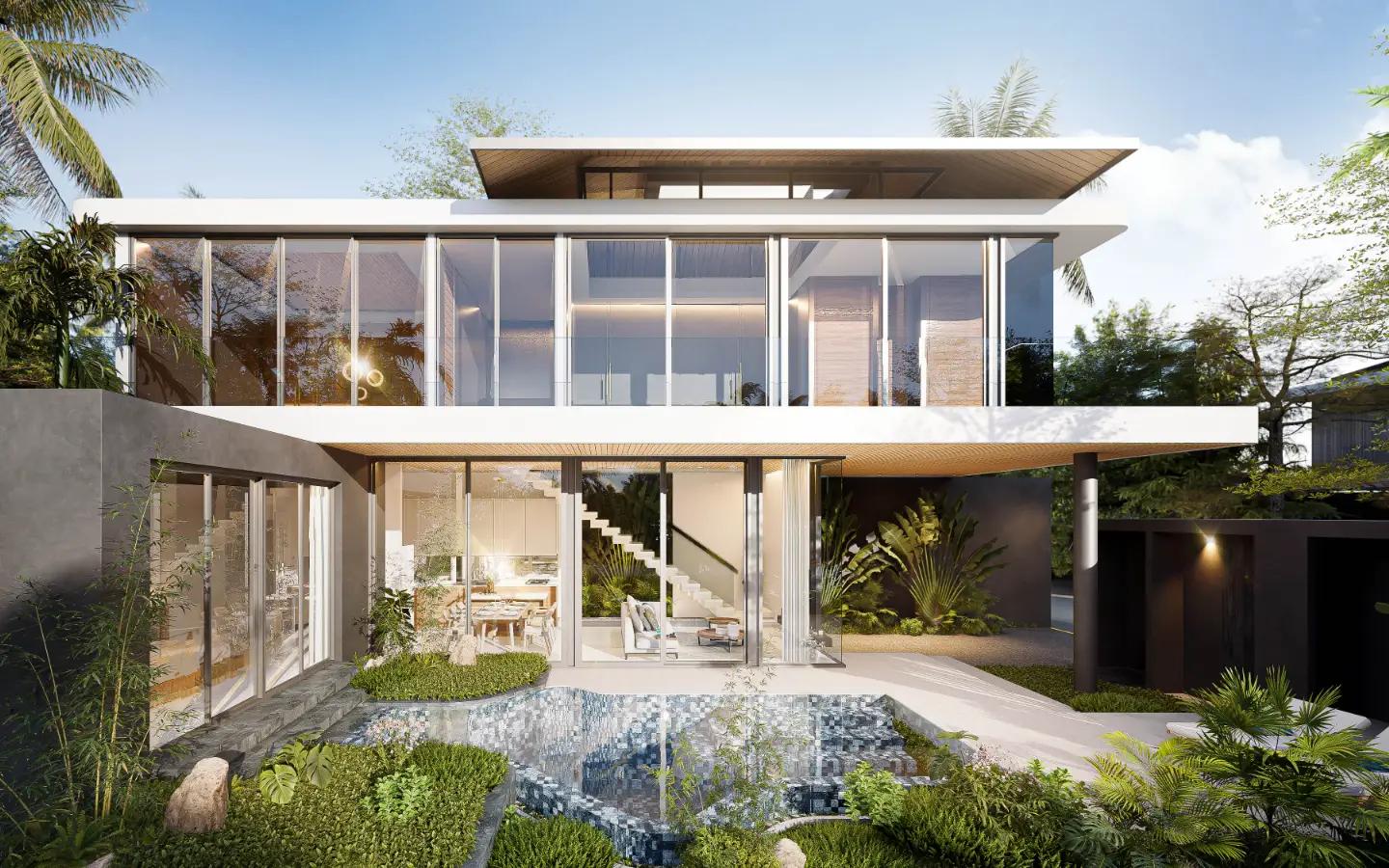 Interior view of Aileen Villas Layan - 3 Bedroom - Type A