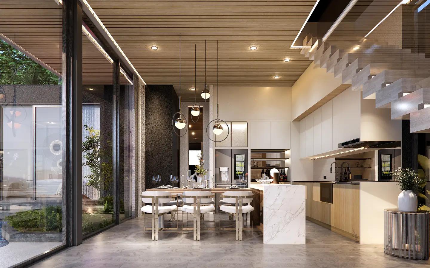Interior view of Aileen Villas Layan - 3 Bedroom - Type A