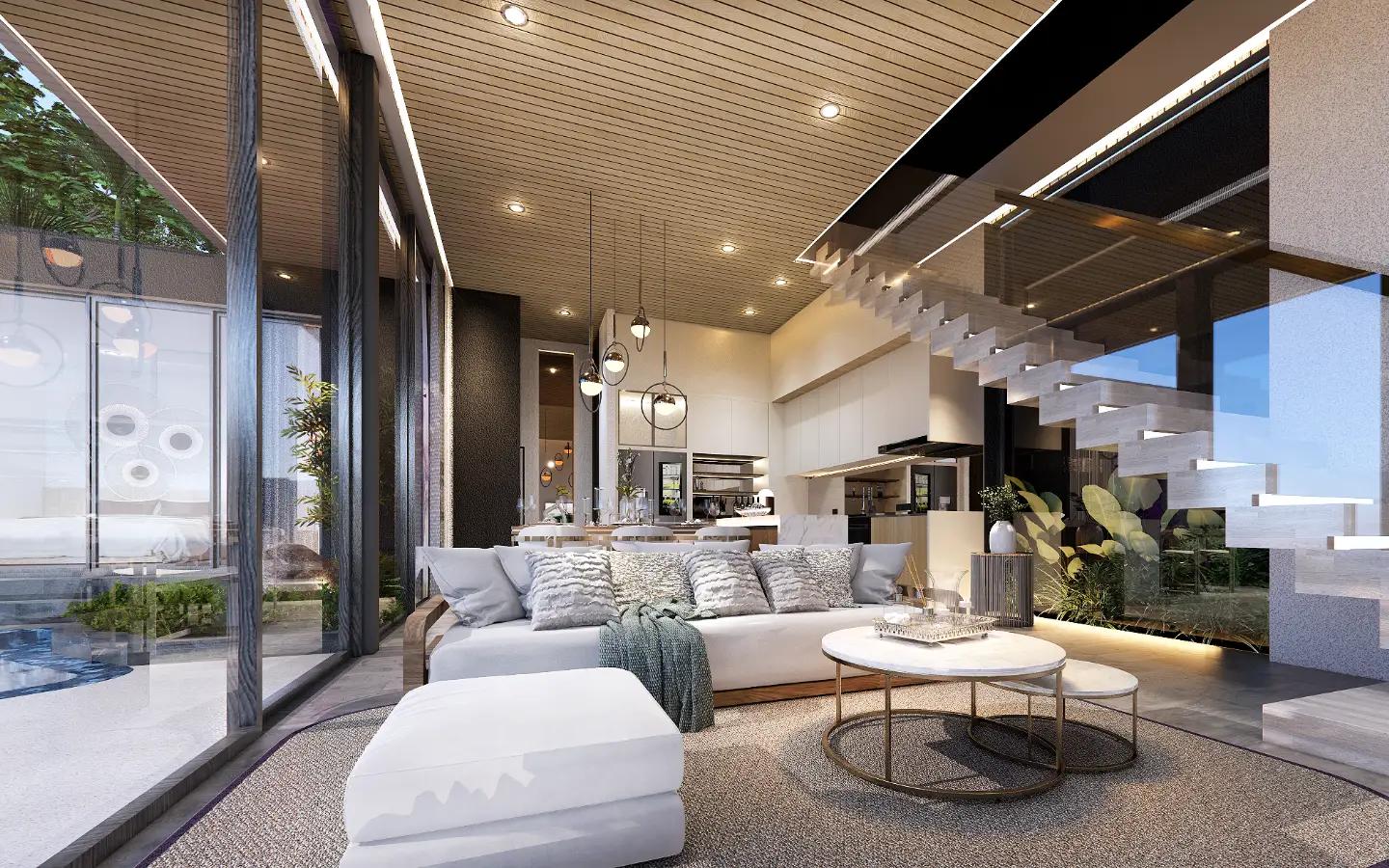 Interior view of Aileen Villas Layan - 3 Bedroom - Type A