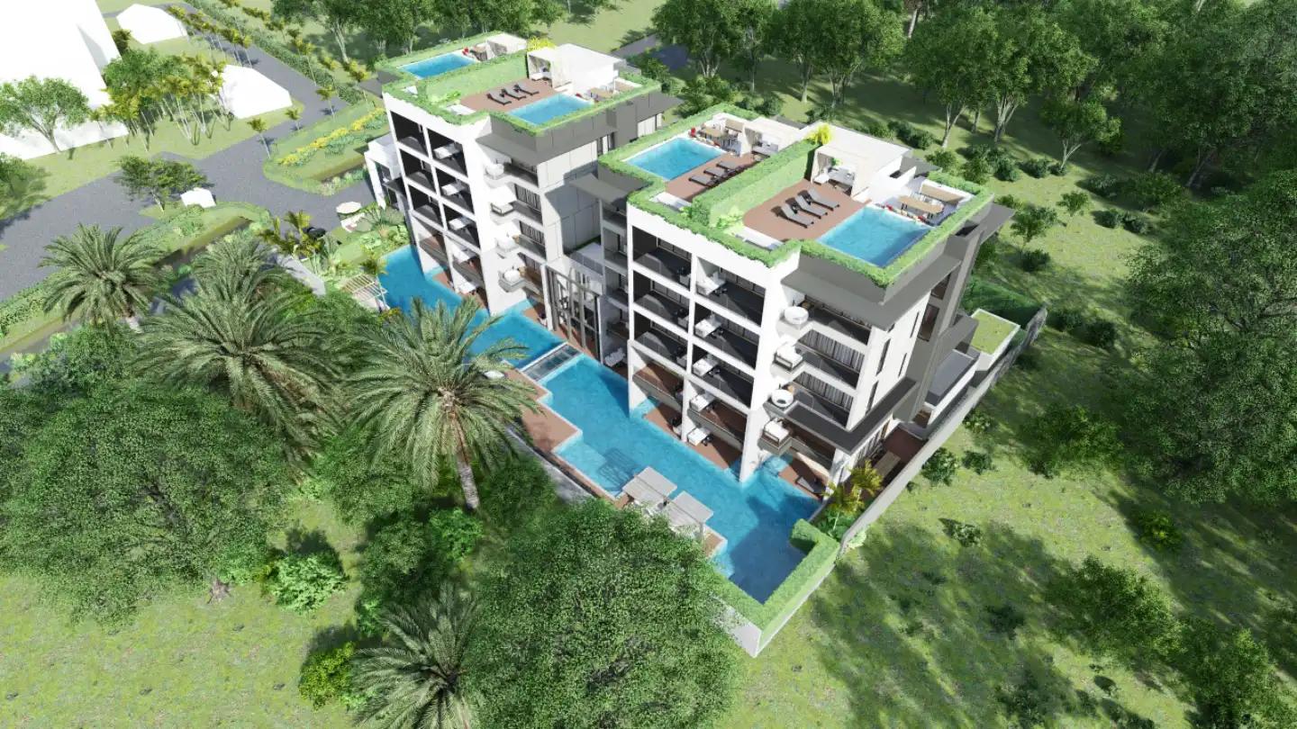 Exterior view of Bright Condo