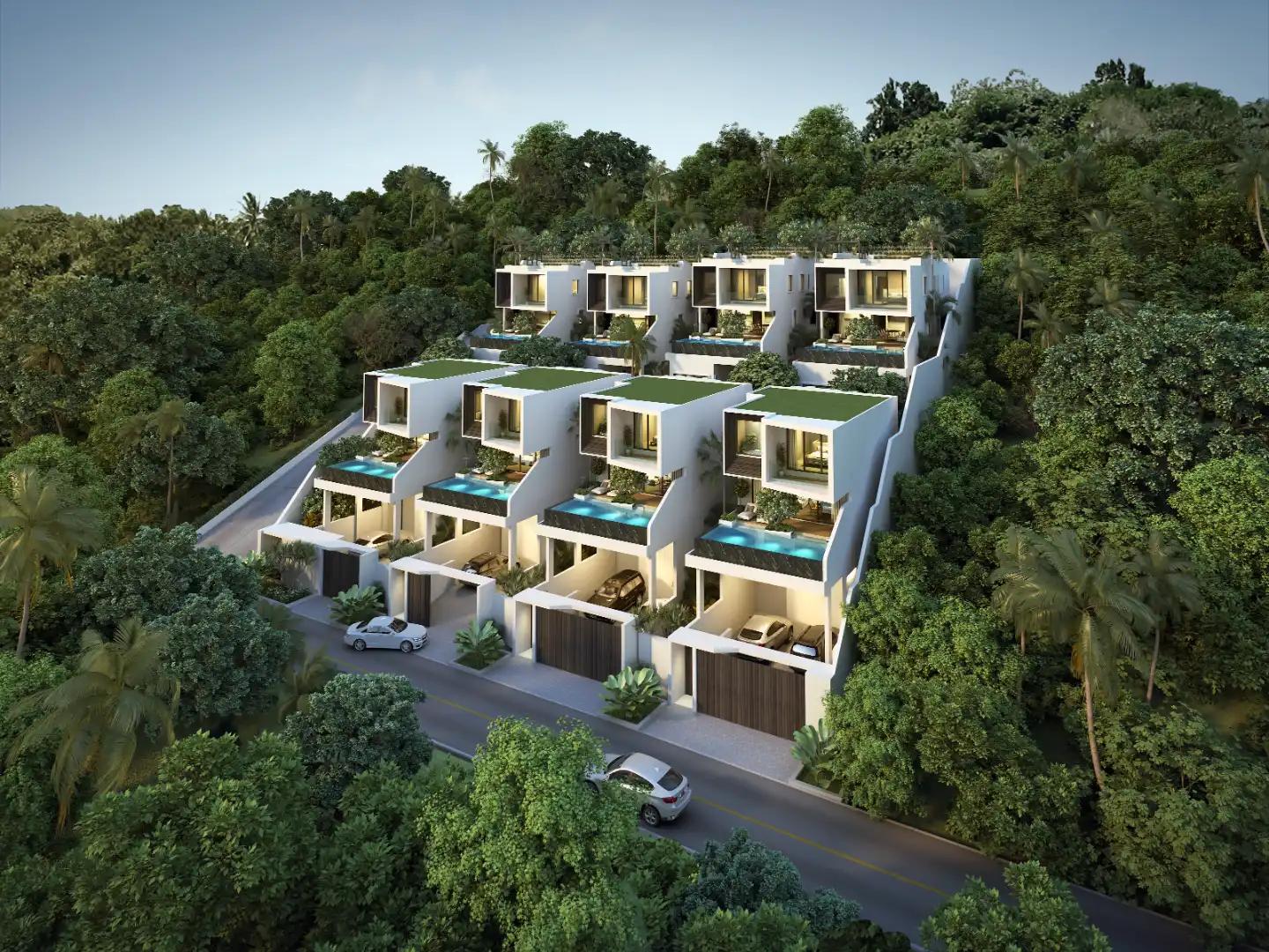 Interior view of Maison Sky Villa