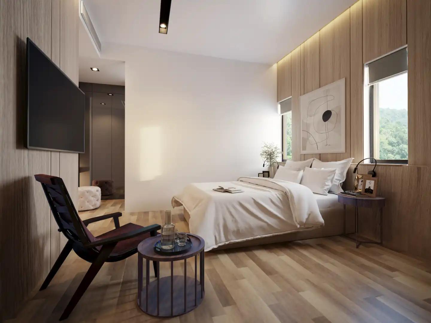Interior view of Maison Sky Villa