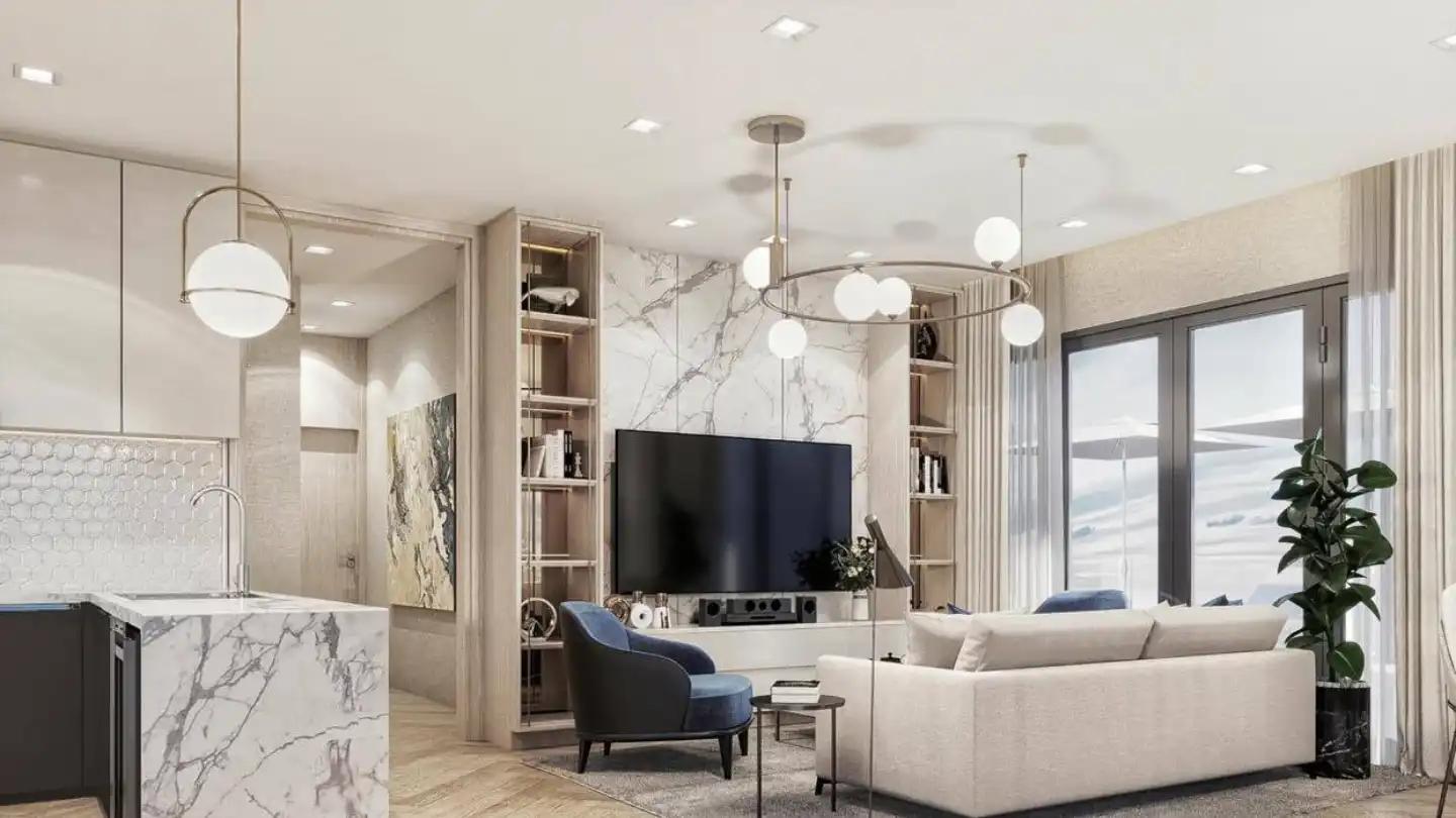 Interior view of Bluepoint Condo - 2 Bedroom with Plunge Pool