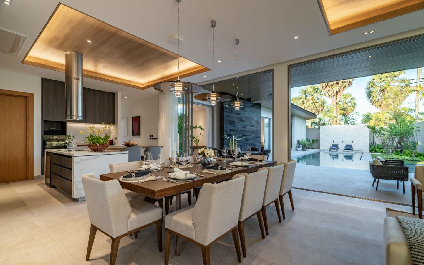 Interior view of 3 Bedroom Pool Villa for Sale in Alinda Villas, Thalang - Near Beach & Schools