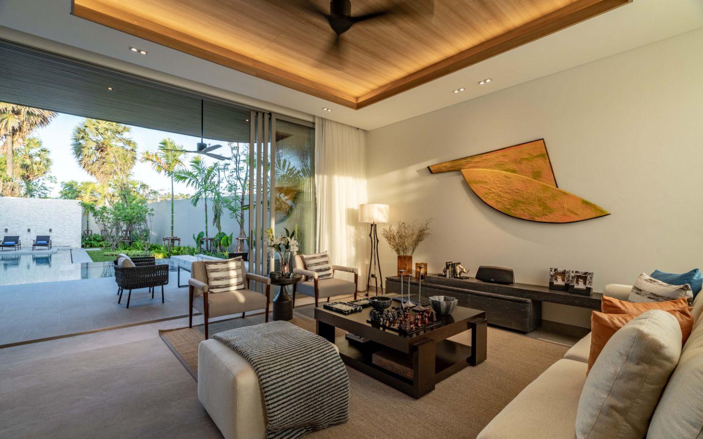 Interior view of 4 Bedroom Pool Villa for Sale in Alinda Villas, Thalang - Near Beach & Schools