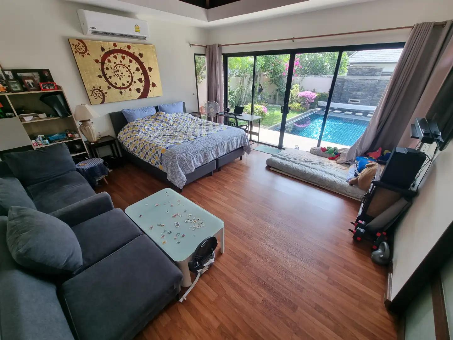 Interior view of 2 Bedroom Villa Suksan Rawai Resale Villa