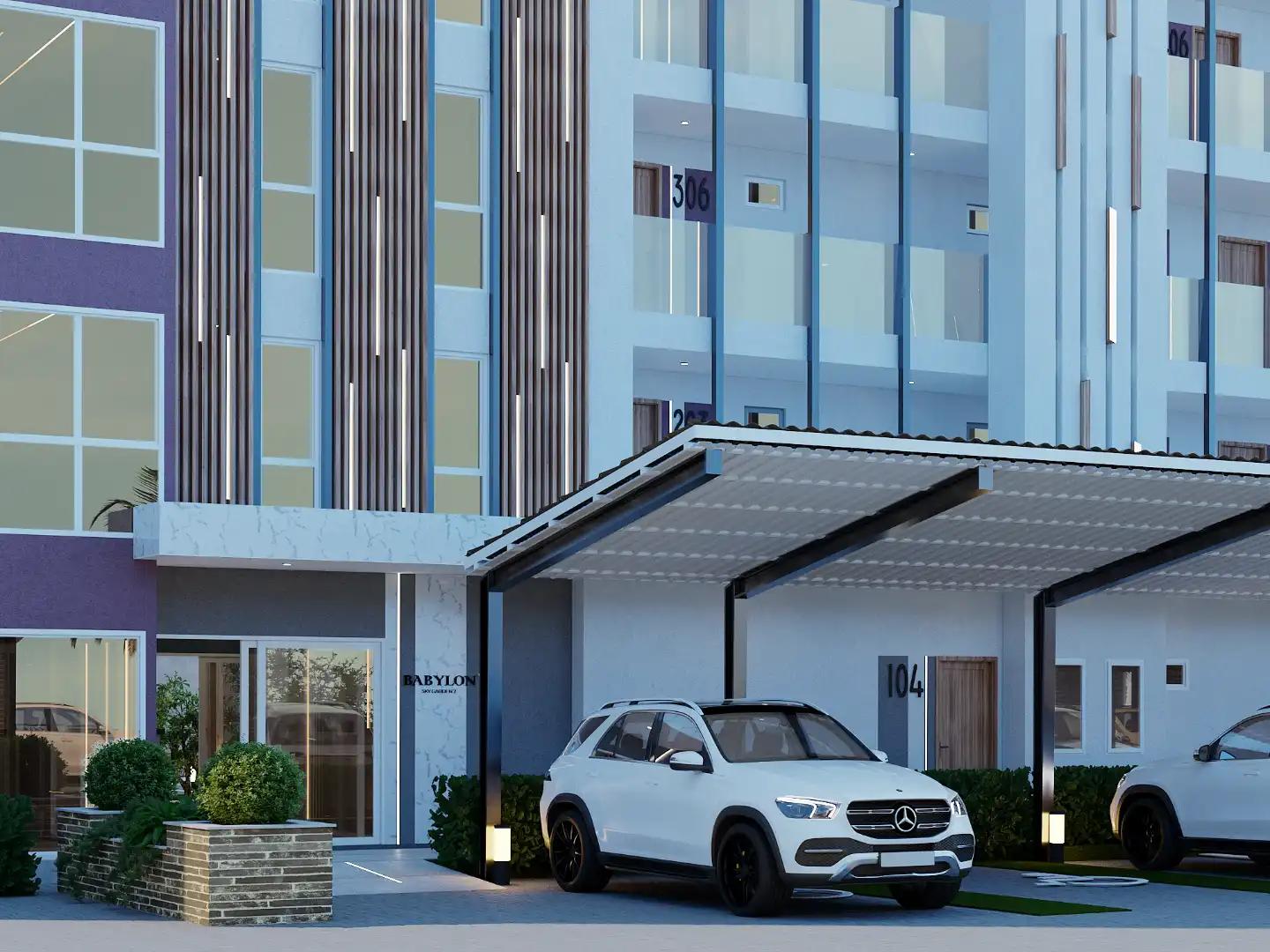 Interior view of Sea View One Bedroom Condo at Babylon Sky Garden II - Type H