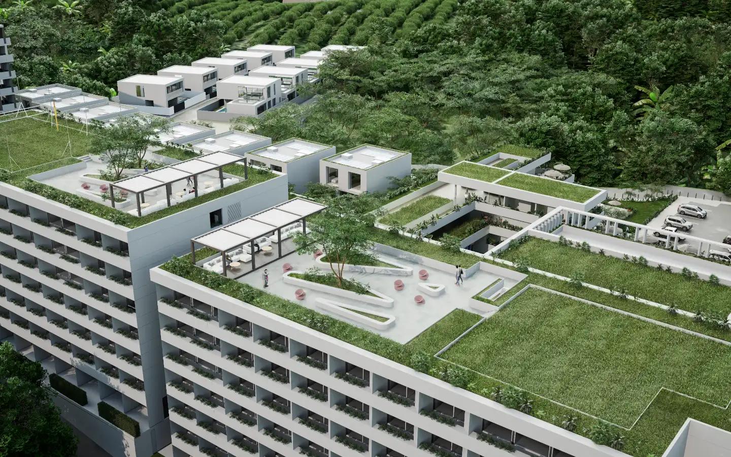 Interior view of Luxury Two Bedroom Condo for Sale in Terra Grove Layan