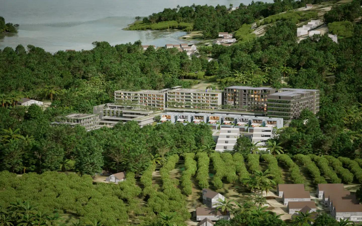 Interior view of Three Bedroom Condo for Sale in Terra Grove Layan Phuket