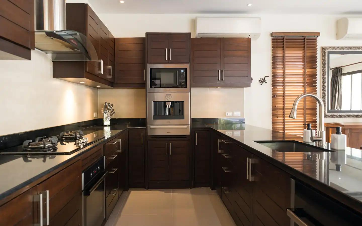 Interior view of Suksan Pool Villa - Modern 3 Bedroom Thai-Balinese Pool Villa for Sale in Rawai