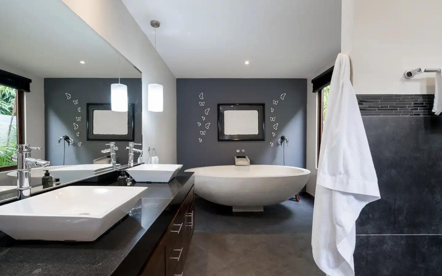 Interior view of Suksan Pool Villa - Modern 3 Bedroom Thai-Balinese Pool Villa for Sale in Rawai
