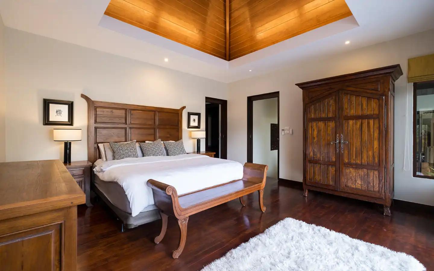 Interior view of Suksan Pool Villa - Modern 3 Bedroom Thai-Balinese Pool Villa for Sale in Rawai