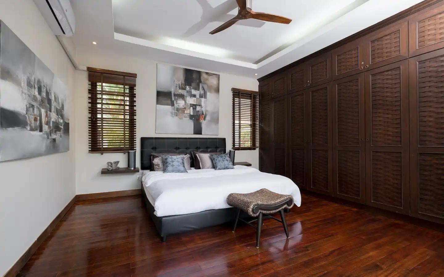 Interior view of Suksan Pool Villa - Modern 3 Bedroom Thai-Balinese Pool Villa for Sale in Rawai