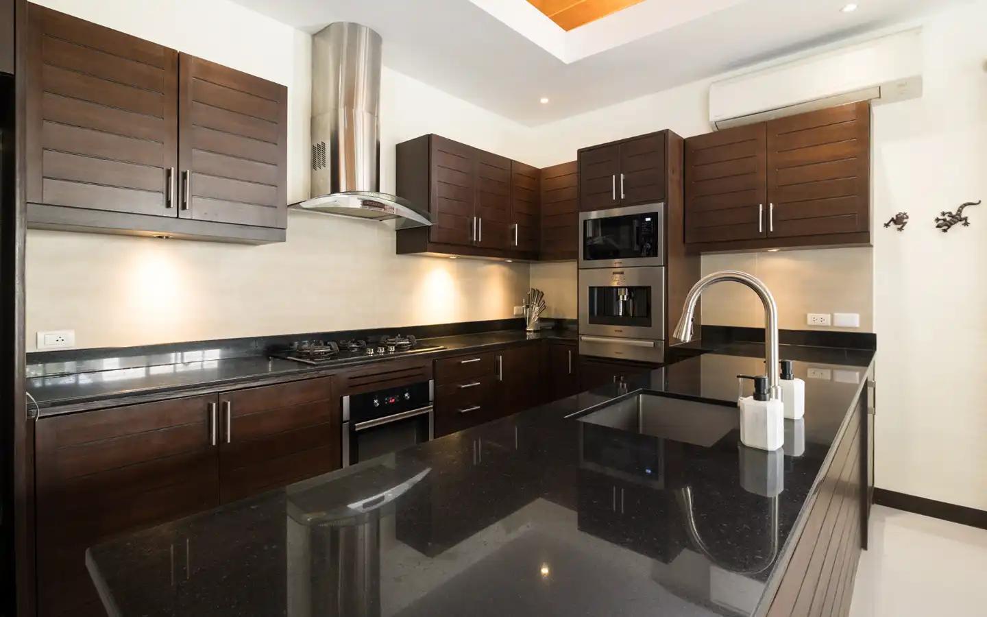 Interior view of Suksan Pool Villa - Modern 3 Bedroom Thai-Balinese Pool Villa for Sale in Rawai