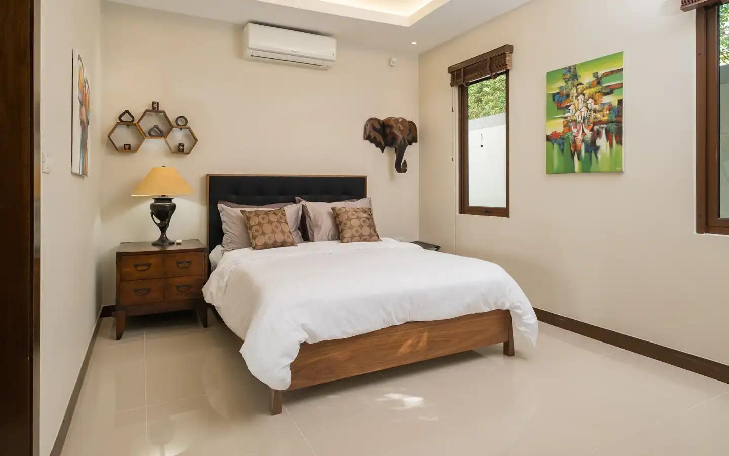 Interior view of Suksan Pool Villa - Modern 3 Bedroom Thai-Balinese Pool Villa for Sale in Rawai