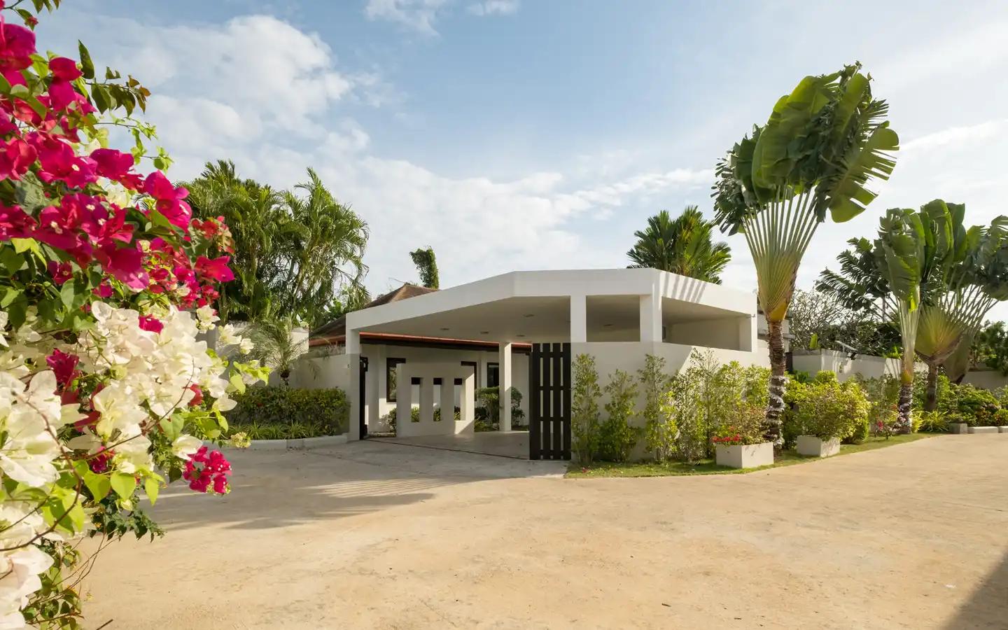 Interior view of Suksan Pool Villa - Modern 3 Bedroom Thai-Balinese Pool Villa for Sale in Rawai