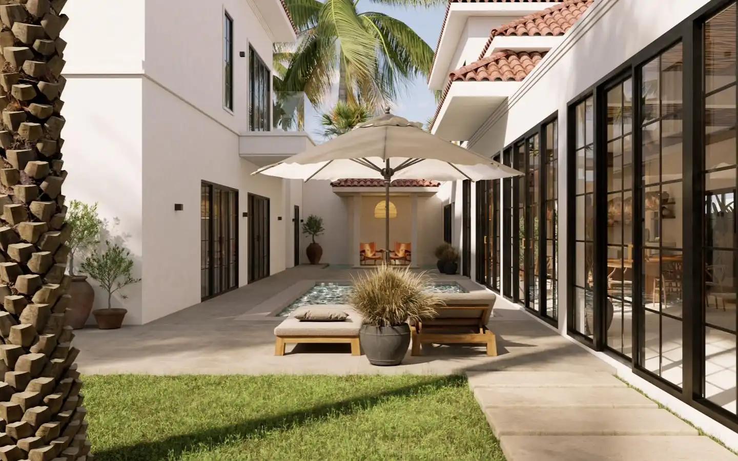 Exterior view of Uniquely Designed Pool Villa at Suksan, Rawai