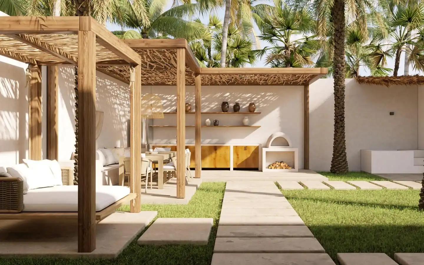 Exterior view of Uniquely Designed Pool Villa at Suksan, Rawai