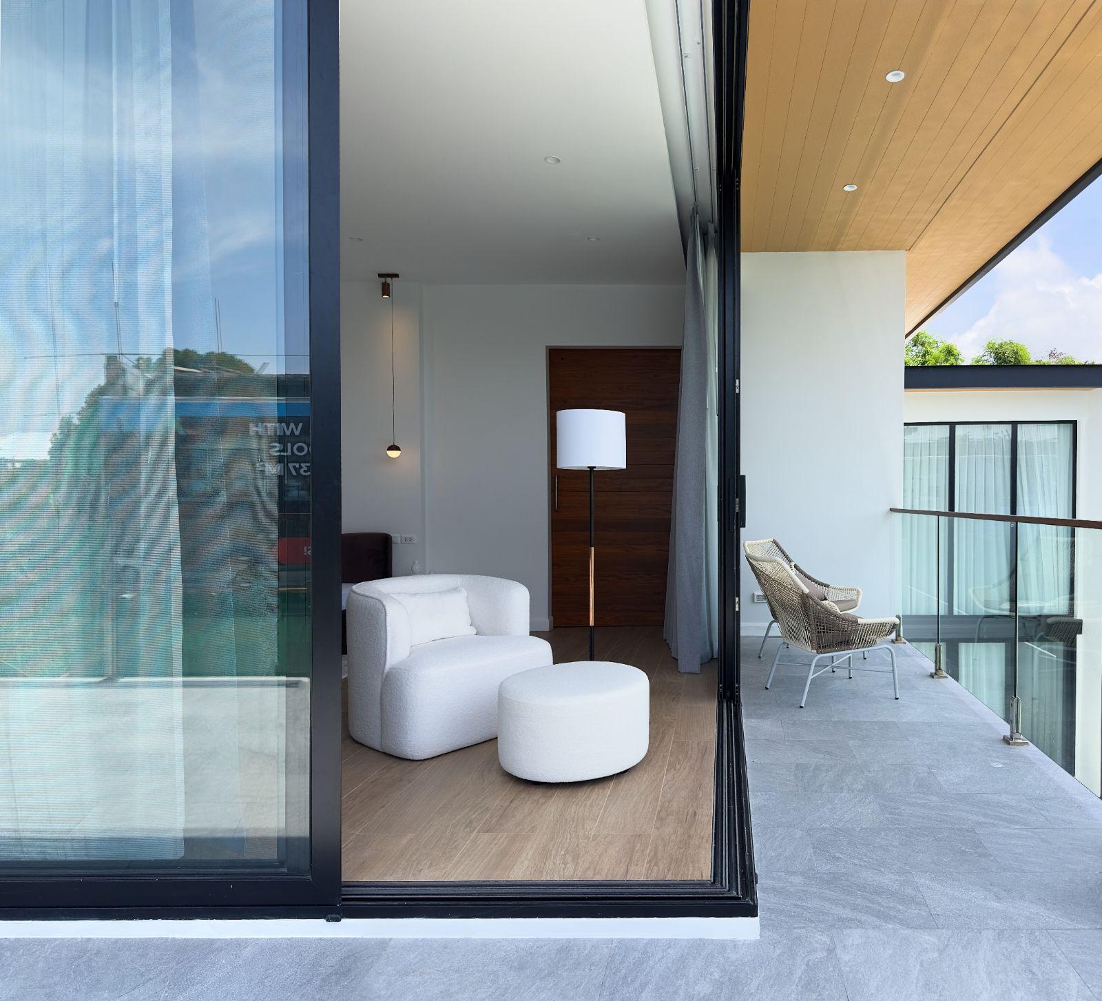 Exterior view of 2-Bed Pool Villa for Sale in WamDom Villas Rawai - PV1