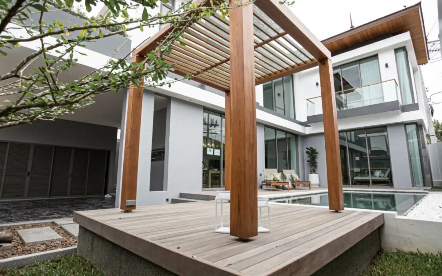 Interior view of Resale 3 Bedroom Pool Villa at The Teak, Pasak 4