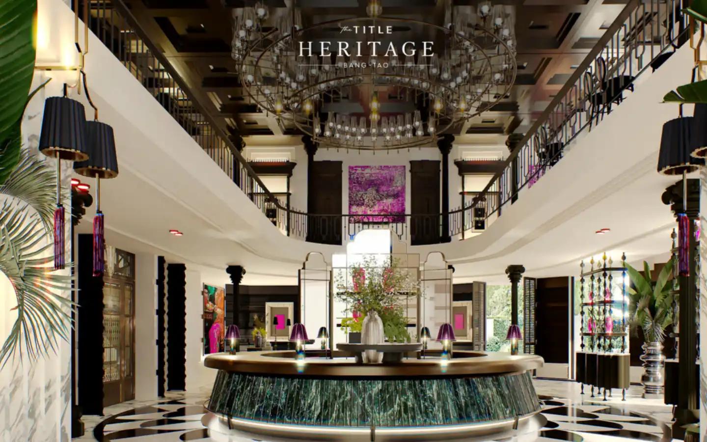 Interior view of The Title Heritage Bangtao - 1 Bedroom Type 2