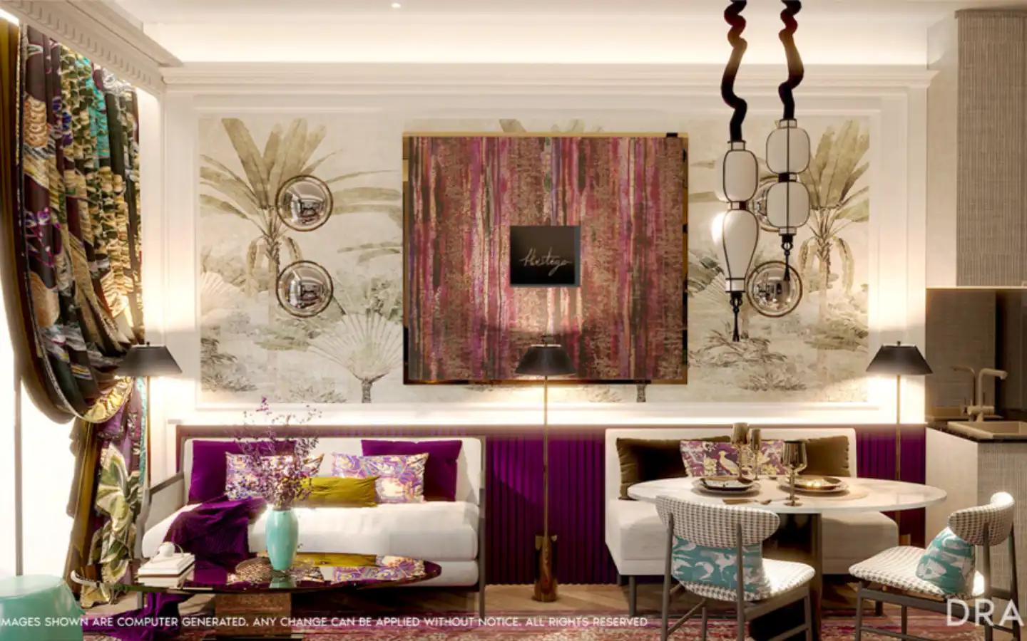 Interior view of The Title Heritage Bangtao - 2 Bedroom Type 2
