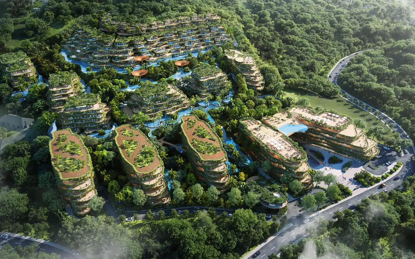 Interior view of Layan Verde Condominium in Layan - Residential 2-Bedroom Unit
