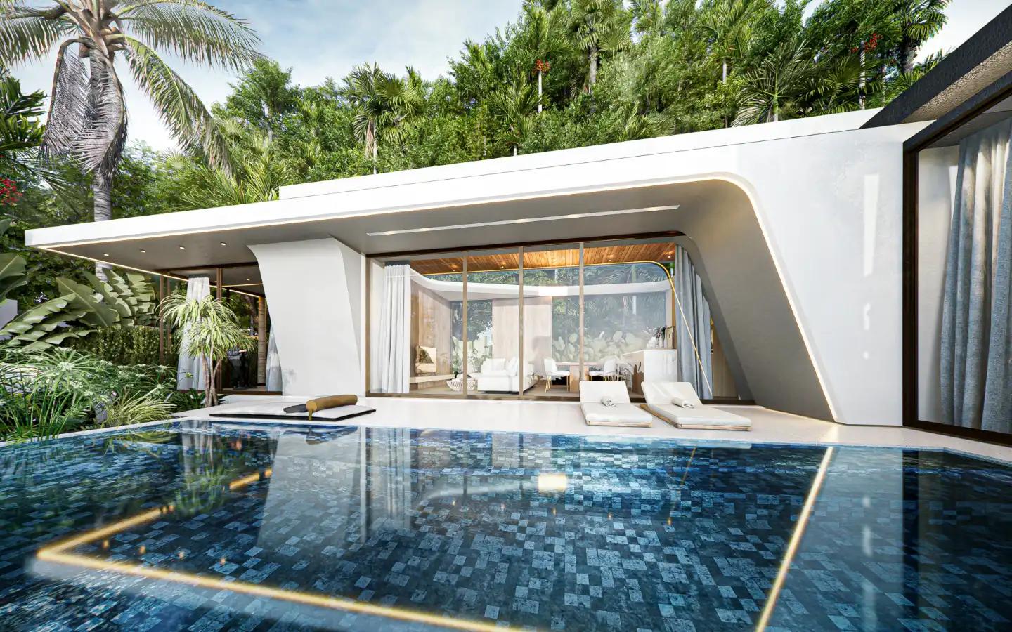 Interior view of 3 Bedroom Pool Villa for Sale in Aileen Villas Phase 6, Naithon