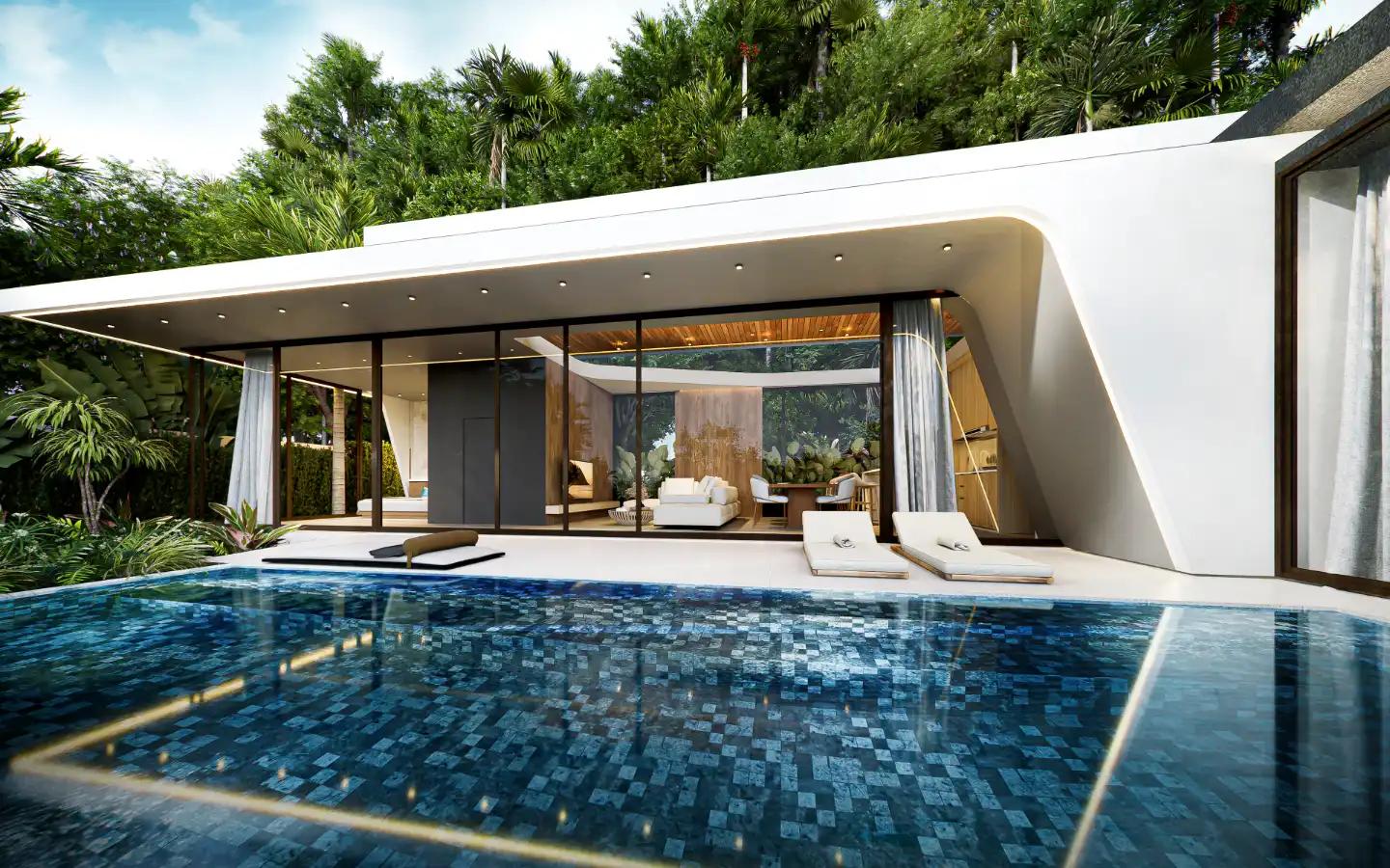 Interior view of 3 Bedroom Pool Villa on Large Plot in Aileen Villas Phase 6, Naithon