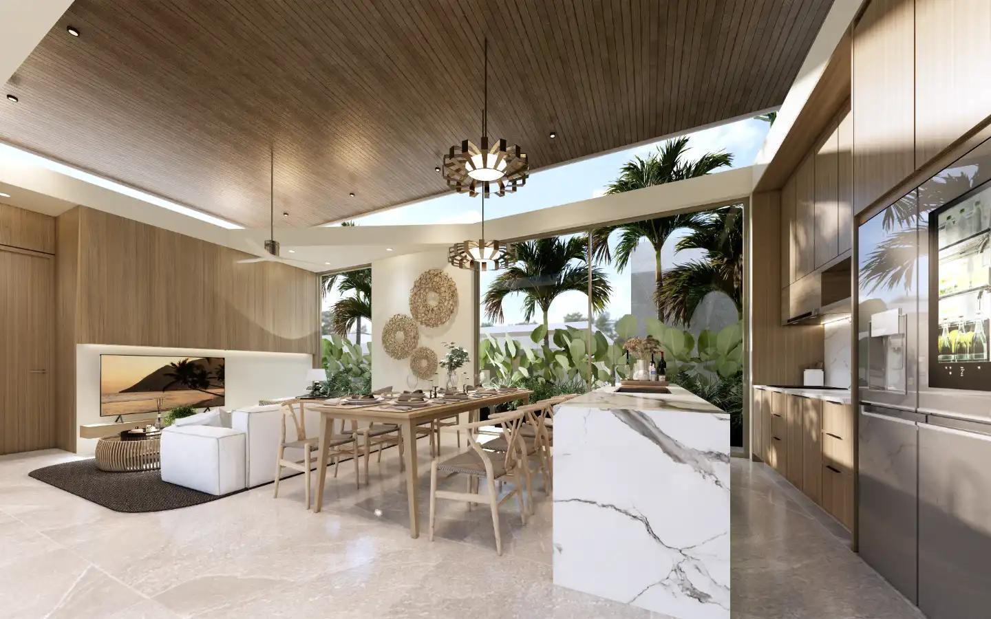 Interior view of 3 Bedroom Pool Villa on Large Plot in Aileen Villas Phase 6, Naithon